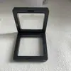 Caja de Película Transparente de Moda para Pendientes, Pulseras, Joyería, Caja de Almacenamiento Portátil, Película de PE Antioxidación, Caja de Regalo para Pendientes de Clip, Collares