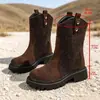 Otoño 2026 Nueva Llegada Comercio Exterior Tallas Grandes para Mujer Casual Cómodo Estilo Europeo Americano Moda Ropa Exterior Botas Talla Única