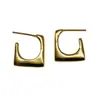 ES53 Estilo INS Simples Retro Pendientes de Cuerpo Entero de Plata S925 Diseño de Nicho Elegantes Pendientes Franceses de Lujo Ligero Versátiles