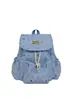 Mochila con Correa de Lunares y Lazo para Mujer, Estilo Universitario, Bolso para la Escuela y el Trabajo, Mochila Pequeña Casual de Nicho para Viajes