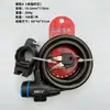 Candado para Bicicleta de Montaña, Candado para Bicicleta, Candado de Cable de Acero, Candado de Cable de Acero, Candado con Llave, Candado de Cable para Bicicleta de Carretera