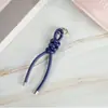 Moda Criativa Tendência Fivela Pendurada Nó Peruano Corda de Couro Tecelagem Acessórios Chaveiro de Carro Pingente de Bolsa de Boneca Atacado