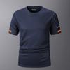 Tamanho Europeu Transfronteiriço Secagem Rápida Malha Novo Verão Roupas de Secagem Rápida Masculino Esportes ao Ar Livre Fitness Camiseta de Manga Curta Gola Redonda