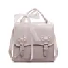 Mochila para Mujer Estilo Colegio Británico 2026 Primavera Nueva Moda Correa de Bufanda de Seda Mochila Vintage Mochila de Estilo Coreano de Moda