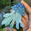 Pinza de Trucha Simulada, Pinza de Tiburón Animal Estilo Festivo, Pinza Creativa para Cola de Caballo Semiatada, Pasador/Adorno para el Cabello Serie Marina