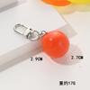 Llavero Fruta Naranja Limón Súper Divertido Tridimensional Bolsa de Pulpa de Naranja Colgante Simple Accesorio Versátil Decoración
