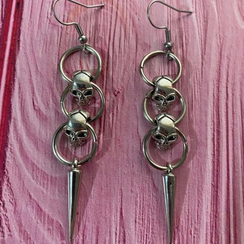 AQ-3926-银色耳环