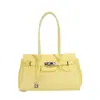 Bolsa Pequeña Jelly Horizontal Mismo Estilo Kiikii 2026 Verano Nuevo Bolso de Hombro PVC Gran Capacidad Debajo del Brazo Bolso para Mujer