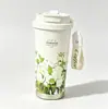 Taza de Café Sensible a la Temperatura Acero Inoxidable 316 Taza Aislada Alto Valor Estético Taza de Agua de Doble Capa para Hombres y Mujeres Taza de Viaje Portátil Regalo