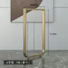 Soporte de Barra en Forma de Arco, Soporte de Mesa Unilateral, Soporte de Escritorio, Pata de Mesa de Comedor de Escritorio, Soporte de Soporte para Pata de Mesa de Hierro Forjado