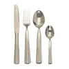 Vajilla de Gama Alta Transfronteriza con Cuchillo, Tenedor y Cuchara con Mango de Calabaza, Tenedor y Cuchara de Postre Estilo Occidental, Vajilla de Acero Inoxidable 304, Fábrica de Cuchillos y Tenedores para Steak