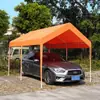 Toldo Sencillo Protección Solar Exterior Cobertizo para Estacionar Cobertizo Móvil para Coche Parasol Móvil Metabo