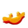 Gangorra de Pônei de Duas Cores. Gangorra Infantil. Cavalo de Balanço Duplo. Brinquedos de Jogo para Jardim de Infância Materiais Didáticos