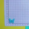 Claro punto de onda mariposa accesorios diy tocado horquilla material hecho a mano accesorios para zapatos con agujeros para funda de teléfono móvil accesorios al por mayor