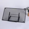 Suporte Dobrável para Tablet Grande Suporte de Metal Suporte com Placa de Luz Estante Cavalete de Leitura Suporte de Exibição Personalizável