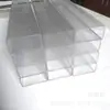 Suministro de fábrica pantalla de lámpara de tubo de plástico con tubo transparente pantalla cuadrada de PC pantalla de lámpara LED tubo difusor de luz blanco lechoso
