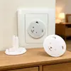 [European Daquan] Padrão Europeu Urso 2 fases 2 pinos 2 furos proteção contra choque elétrico tomada de energia tampa protetora Alemanha Europa