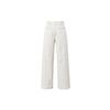 Nuevos Jeans de Verano de Punto de Algodón Lyocell para Mujer, Cintura Alta, Pierna Recta, Pantalones Largos Adelgazantes Estilo Europeo Dopamina