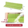 Borde Guardabarros para Fregadero de Cocina Alfombrilla Antisalpicaduras Mesa Extendida para Lavar Verduras Lavabo para Lavarse las Manos Encimera de Fregadero Tira de Tope de Agua de Silicona