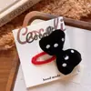 Anillos Rojos para el Cabello de Niños Otoño e Invierno Año Nuevo Niñas Lindo Lazo Polo Pinza BB Pinza Básica Padre-Hijo Accesorios para el Cabello