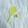 Juego de Muñecas Transfronterizo Mini Raquetas de Tenis y Bádminton Serie Deportiva Modelo Miniatura Juguete DIY Accesorios