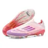 Zapatos de césped para fútbol de entrenamiento transfronterizo para chicas, zapatillas deportivas con tacos largos ligeras para competición de la Copa Mundial juvenil para niños