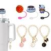 Acessórios stanley tampa com canudo corrente 26 letras conjunto AliExpress acessórios copo stanley tampa com canudo sta