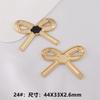Acessórios para Joias de Liga DIY Recorte de Laço com Óleo Gotejante Acessórios para Cabelo Acessórios para Mala Capa de Celular Urso de Brinquedo Patch