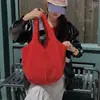 Bolsa de Ombro Único Tecida Estilo Ins Retrô Coreana, Nova Bolsa Casual de Praia para Férias, Bolsa Tecida de Crochê, Bolsa Tote de Mão