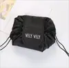 C Bolsa de Armazenamento Portátil para Viagem Quente Transfronteiriça Bolsa de Maquiagem Preguiçosa Bolsa de Maquiagem com Cordão Preguiçoso Bolsa de Armazenamento Bolsa de Armazenamento