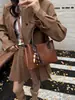 Bolso de mano de tres capas para mujer, estilo francés, transfronterizo, PU, nuevo estilo, moderno, retro, casual, versátil, de un solo hombro, bandolera