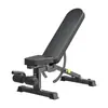 Banco de Mancuernas Multifuncional Fly Fitness Silla Banco Press de Banca Equipo para el Hogar Máquina de Abdominales Plegable