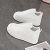 Nuevos zapatos de otoño para mujer: zapatillas blancas transpirables, estilo coreano versátiles de suela gruesa para aumentar altura, zapatillas deportivas casuales, zapatillas de papá