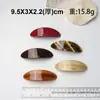 Pasador de Acetato Estilo Francés Accesorio para el Cabello para Mujeres, Pinza de Resorte para el Cabello de Gama Alta Francia Media Sujeción Pinza para el Cabello Ins