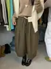 ULOUR/U grano 2026 Otoño Estilo Casual Coreano Versátil Cubre Imperfecciones Adelgazante Cropped Balloon Pantalones Casuales Mujer 67205