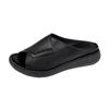 Sandalias Planas y Pantuflas de Amazon Moda Exterior de Moda para Mujer Cuña Gruesa Zapatos de Mujer Casuales Pantuflas de Mujer de Punta de Pez