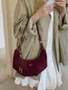 Bolso de Hombro Cruzado Retro de Gamuza Transfronterizo para Mujer 2026 Otoño/Invierno Nuevo Nicho Casual Simple