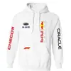 Moletom com Capuz e Zíper F1 Racing Team Comércio Exterior, Roupa de Trabalho Quente para Clube, Fornecimento Direto do Fabricante