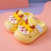 Chinelos de Verão Antiderrapantes Respiráveis para Crianças Desenho Animado Baotou Impermeáveis Tamancos para Meninos e Meninas Sapatos Casuais para Interior e Praia