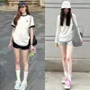 Shorts Casuales Grises Ropa Exterior para Mujer Pantalones de Chándal Verano Adelgazantes Holgados Deportivos Chica Atrevida Tallas Grandes Niñas Gorditas Pierna Recta Pantalones Cortos Ajustados