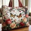 2026 Nova Série Transfronteiriça de Borboletas Estampa Digital Moda Bolsa de Ombro Acolchoada Tote