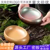 Vajilla de Melamina Estilo Montaña, Plato Especial para Guarnición de Hot Pot de Sopa Ácida de Hongos de Yunnan, Plato Artístico Comercial para Hot Pot de Pasta de Camarones y Carne