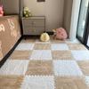 Tapete Quarto Inteiro Menina Quadrado Emenda Tapete de Chão Princesa Quarto Cabeceira Resistente à Sujeira Bom Tapete de Área Grande