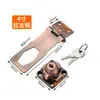 Atacado do Fabricante Fivela de Trava Trancável Sem Perfuração Trava de Geladeira Trinco de Porta de Madeira Fivela de Porta Trava de Porta de Gaveta Guarda-Roupa Trava de Ferrolho