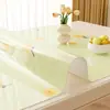 Mantel Impermeable, Resistente al Aceite, Sin Lavado, Antiquemaduras PVC Mantel para Mesa de Comedor 2026 Nuevo Estilo Lujo Ligero Gama Alta Mantel para Mesa de Café