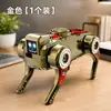Cachorro Giroscópio Mecânico de Ponta de Dedo, Brinquedo Robô Transformável para Crianças, 2 em 1, Brinquedo Mecânico de Dar Corda, Brinquedo Transformável, Presente de Aniversário para Meninos