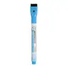 Marcador Branco para Lousa Apagável Ponta Fina 0.5mm, Colorido à Base de Água com Pincel, Absorvente para Escritório e Ensino, Fábrica de Marcadores Apagáveis a Seco