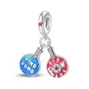 Transfronterizo Nuevo Panjia Duo 2025 Exportación Aleación Cuentas Carpa Bolso de Hombro Voleibol Pulsera DIY Accesorios Joyería