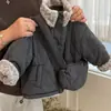 Chaqueta Gruesa de Algodón y Lana de Cordero para Niñas Invierno 2026 Nueva Ropa de Invierno Cálida para Niños Bebés de Doble Cara Chaqueta Acolchada de Algodón