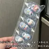 Cinta correctora de gel de gato de postre, de alto valor, linda, femenina, transparente, portátil, cinta correctora para estudiantes